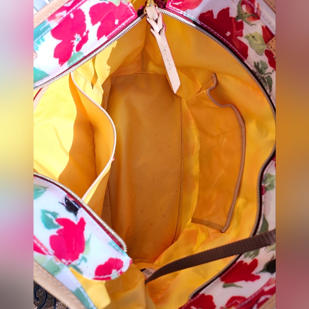 Dooney & Bourke Floral Tote Bag - Picture 14 of 16
